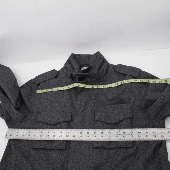Nike Jacket Mens Large Sportswear Tech Pack Premium Waterproof Repellent Gray